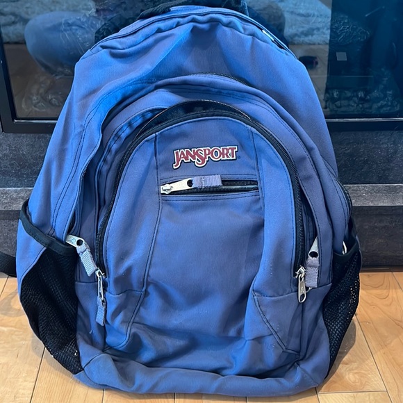 Jansport Other - EUC Jansport full size blue backpack book bag knapsack